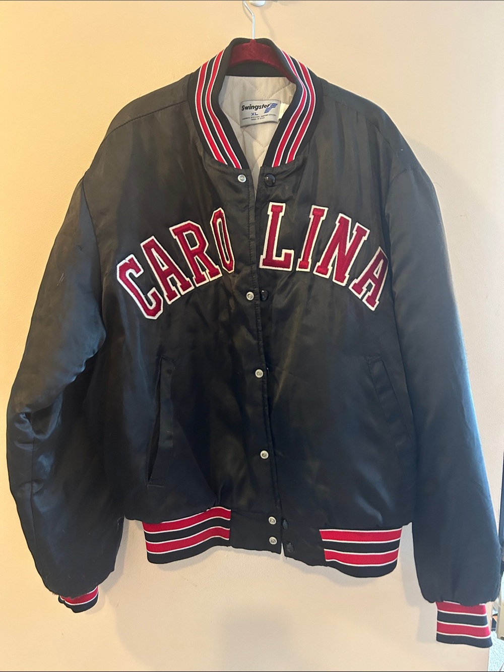 Vintage Carolina Gamecock bomber jacket, XL unisex